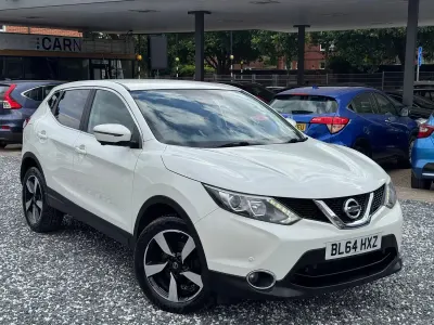 Used Nissan Qashqai N-TEC 115 HP (84 kW) 2015 White SUV