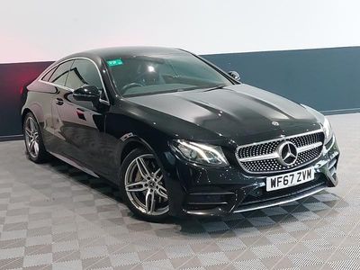 Black Used 2018 Mercedes E300 AMG line Coupe | £19,998 (Fair price)
