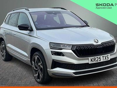 New Skoda Karoq SportLine 110 HP (80 kW) 2025 Brilliant silver metallic SUV