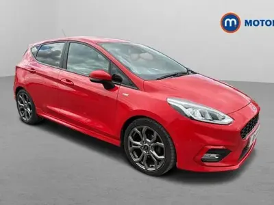 Used Ford Fiesta ST-Line 125 HP (91 kW) 2020 Red Hatchback