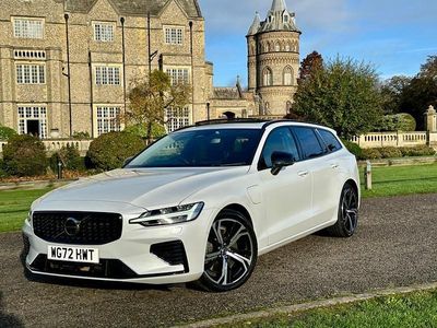 White Used 2022 Volvo V60 Ultimate Estate | £29,995 (Expensive)