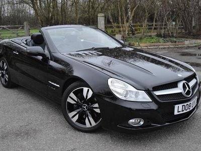 Used Mercedes SL500 2008 Black Cabriolet
