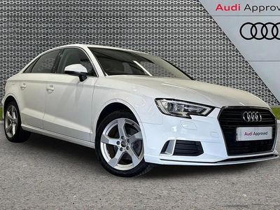 Used Audi A3 Sport 150 HP (110 kW) 2019 Ibis white, solid Sedan