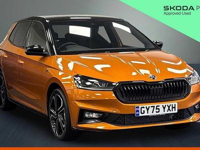 Phoenix orange metallic New 2026 Skoda Fabia Monte Carlo Hatchback | £23,996 (Expensive)