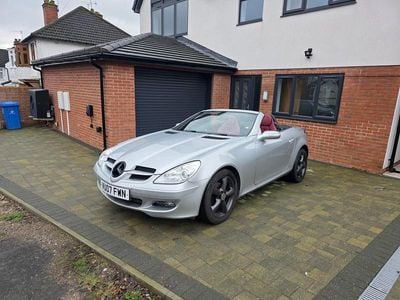 Used Mercedes SLK200 163 HP (119 kW) 2007 Silver Cabriolet