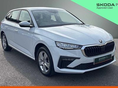 Used Skoda Scala SE 85 HP (62 kW) 2025 Moon white metallic Hatchback