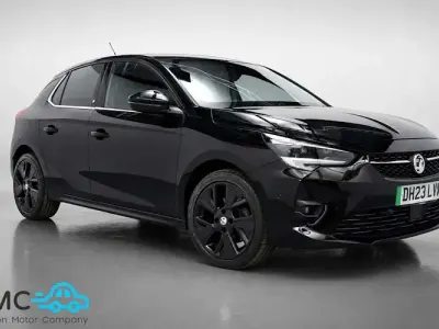 Used Vauxhall Corsa-e Ultimate 100 kW (136 HP) 2023 Black Hatchback