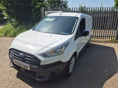Used Ford Transit 100 HP (73 kW) 2018 White Van