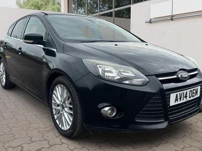 Used Ford Focus Zetec 2014 Black Hatchback