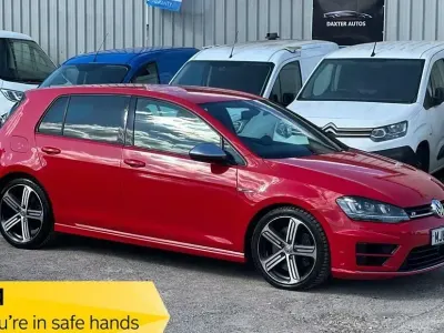 Used VW Golf VII R 295 HP (216 kW) 2014 Red Hatchback