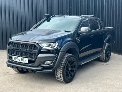 Second-hand Ford Ranger Wildtrack 200 CP (147 kW) 2018 Negru Pickup