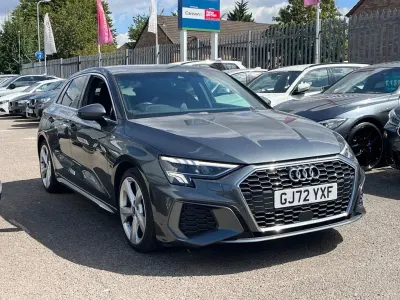 Used Audi A3 Sportback S-Line 150 HP (110 kW) 2022 Grey Hatchback