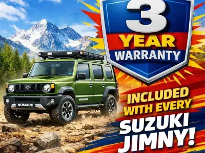 New Suzuki Jimny 2025 Green SUV