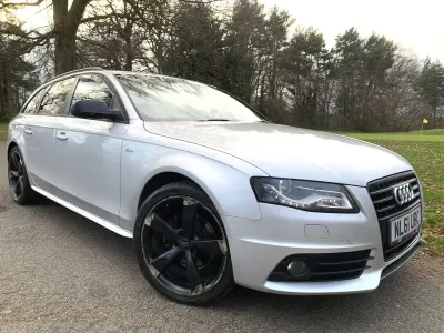 Begagnad Audi A4 Black Edition 170 HK (125 kW) 2011 Silver Kombi