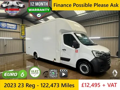 Used Renault Master 145 HP (106 kW) 2023 White MPV