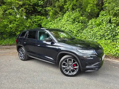 Second-hand Skoda Kodiaq vRS 239 CP (175 kW) 2020 Negru SUV