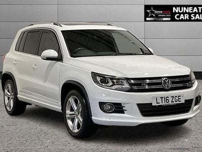 Used VW Tiguan R-line Edition 184 HP (135 kW) 2016 White SUV