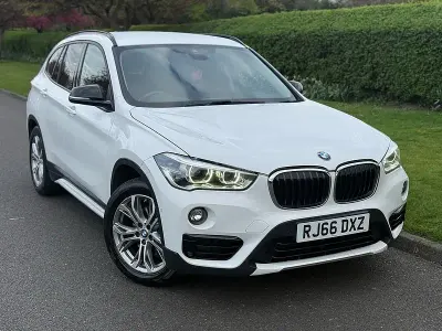 Used BMW X1 Sport Line 150 HP (110 kW) 2016 White SUV