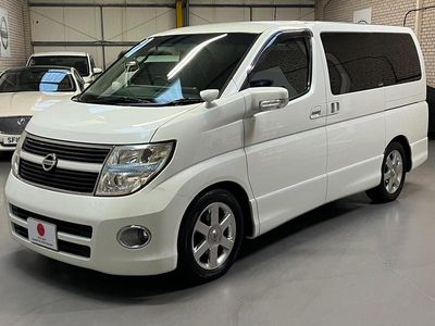 White Used 2009 Nissan Elgrand MPV | £12,995 (A bit pricey)
