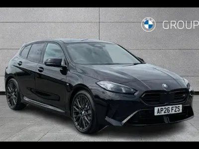 New BMW M135 Performance 296 HP (217 kW) 2026 Black Hatchback