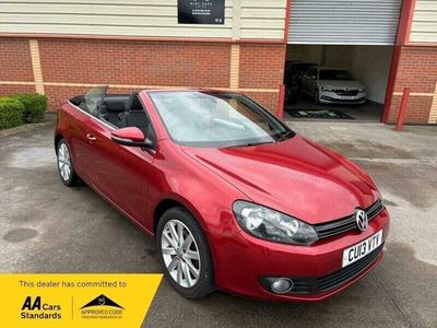 used VW Golf Cabriolet 1.6 TDI BlueMotion Tech SE Euro 5 (s/s) 2dr