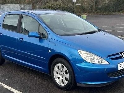 Used Peugeot 307 S 109 HP (80 kW) 2005 Blue Hatchback