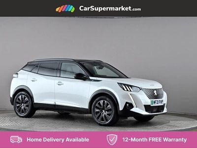 used Peugeot e-2008 SUV (2021/21)GT Electric 50kWh 136 auto 5d