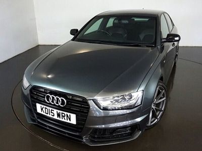 used Audi A4 2.0 TDI BLACK EDITION PLUS 4d AUTO 2 FORMER KEEPERS HEATED HALF LEATHER BANG AND OLUFSEN SOUND BLUET