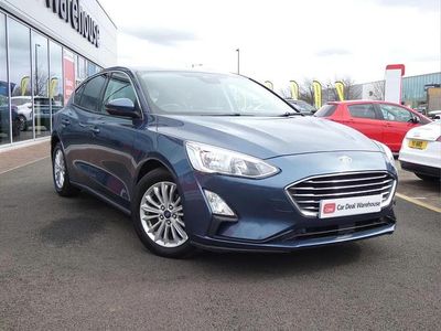 Used Ford Focus Titanium 123 HP (90 kW) 2019 Blue Hatchback