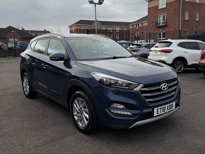 Used Hyundai Tucson SE 116 HP (85 kW) 2018 Blue SUV