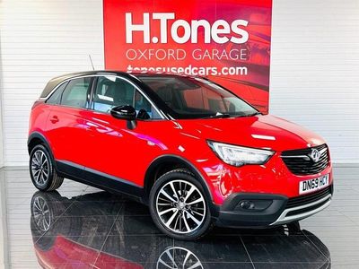 Used Vauxhall Crossland X Elite 102 HP (75 kW) 2019 Red SUV