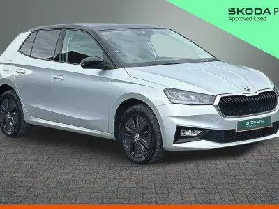 Used Skoda Fabia Colour Edition 113 HP (83 kW) 2024 Brilliant silver metallic black magic pearl effect Hatchback