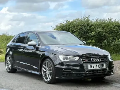 Used Audi S3 Sportback Advanced 300 HP (220 kW) 2014 Black Hatchback