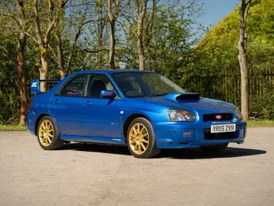 Używany Subaru Impreza 265 KM (194 kW) 2005 Niebieski Sedan/Limuzyna