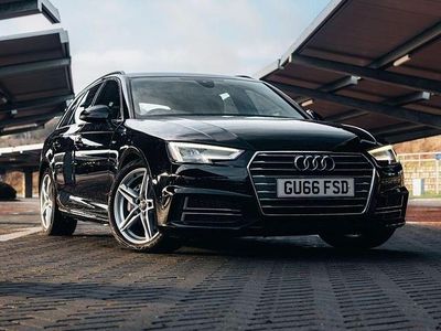 Used Audi A4 S-Line 190 HP (139 kW) 2016 Black Estate