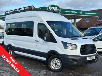 Begagnad Ford Transit 125 HK (91 kW) 2016 Vit