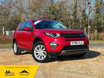 Used Land Rover Discovery Sport SE 180 HP (132 kW) 2016 Red SUV