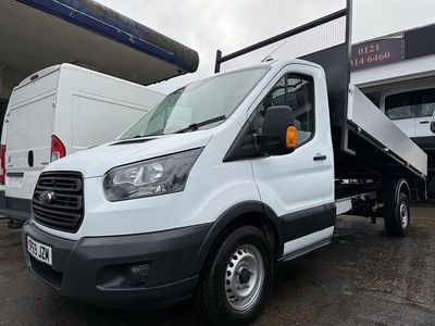 Used Ford Transit 130 HP (95 kW) 2019 White Cabriolet