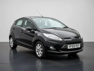 Używany Ford Fiesta Zetec 82 KM (60 kW) 2010 Czarny Hatchback