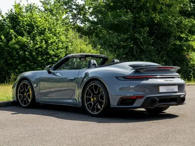 Used Porsche 911 Turbo S Cabriolet 2023 Grey Cabriolet