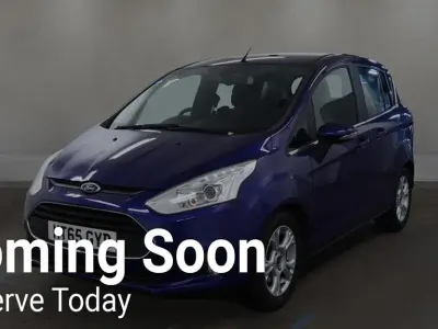 Used Ford B-MAX Zetec 105 HP (77 kW) 2015 Blue MPV
