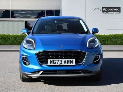 Used Ford Puma Titanium 2023 Desert island blue SUV