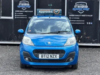 Used Peugeot 107 Active 68 HP (50 kW) 2012 Blue Hatchback