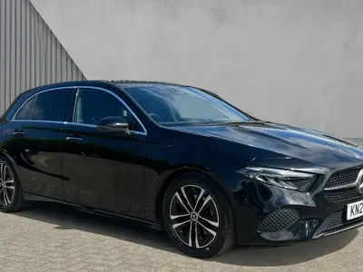 Used Mercedes A180 Executive 136 HP (100 kW) 2025 Cosmos black metallic