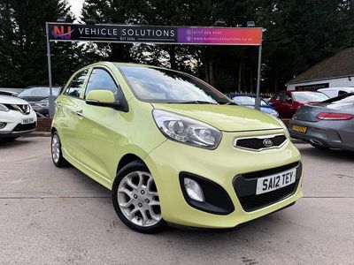 Used Kia Picanto 84 HP (61 kW) 2012 Green Hatchback