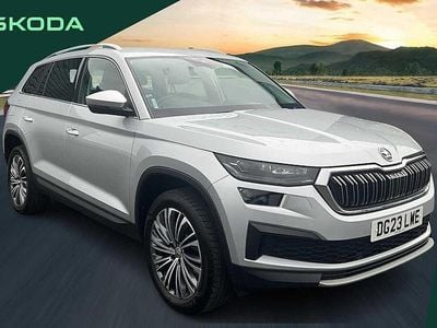 Used Skoda Kodiaq SE L Executive 150 HP (110 kW) 2023 Silver SUV