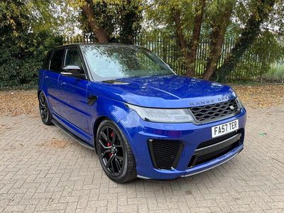 Blue Used 2020 Land Rover Range Rover Sport SVR SUV | £45,500 (Good price)
