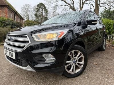 Used Ford Kuga Titanium 150 HP (110 kW) 2017 Black SUV