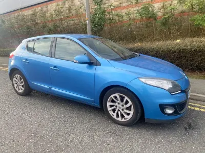 Used Renault Mégane III Dynamique 110 HP (80 kW) 2013 Blue Hatchback