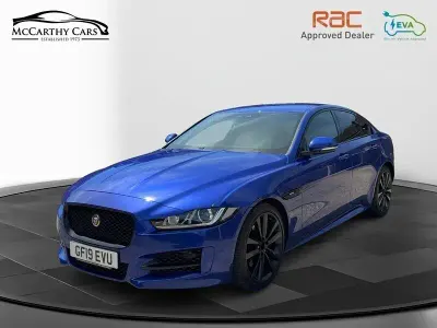 Used Jaguar XE R-Sport 200 HP (147 kW) 2019 Blue Sedan